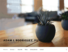 Tablet Screenshot of dradamrodriguez.com